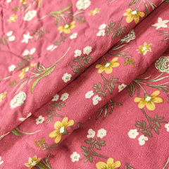 1yd Jacquard Faux Cotton Fabric for Diy Clothing