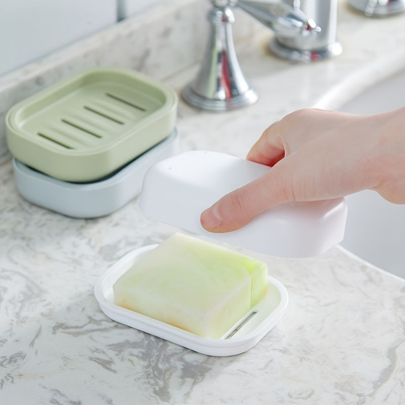 Self Draining Soap Dish for Bathroom & Kitchen