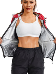 Women's Sauna Sweat Jacket for Weight Loss