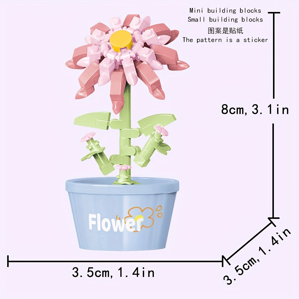 Mini Eternal Flower Building Blocks Toys