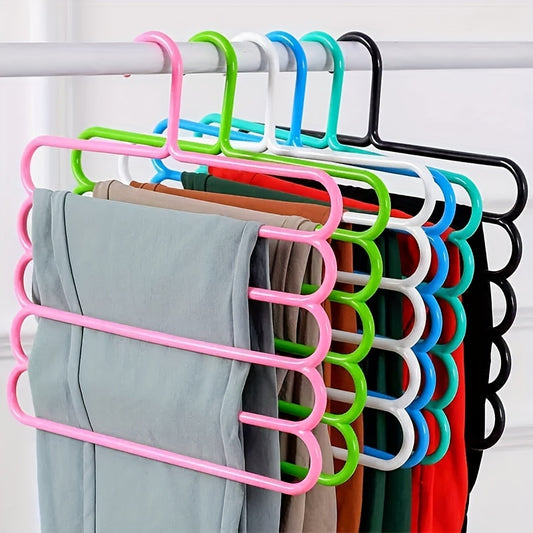 Functional Pants Hanger Clothes Rack Storage Artifact