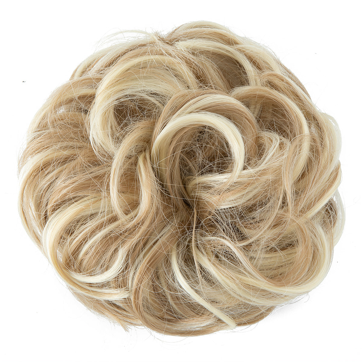 Synthetic Hair Bun Extensions Elastic Wavy Chignon Hairpiece