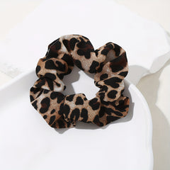 6pcs Silk Scrunchie Hair Tie Vintage Ponytail Holder