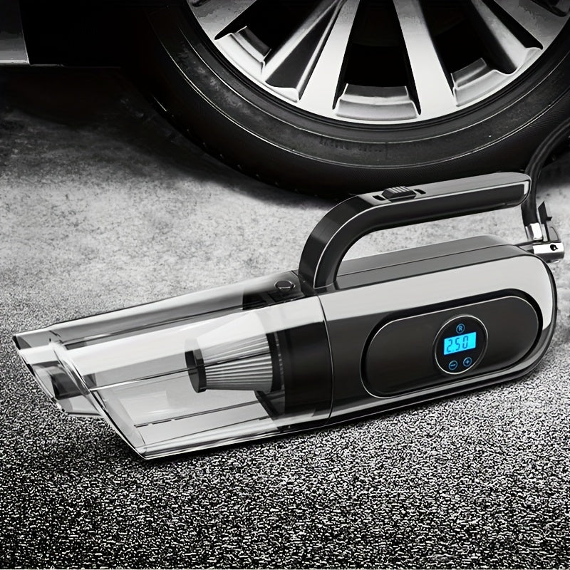 12V Car Vacuum Cleaner with Wireless Charging Function
