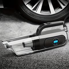 12V Car Vacuum Cleaner with Wireless Charging Function