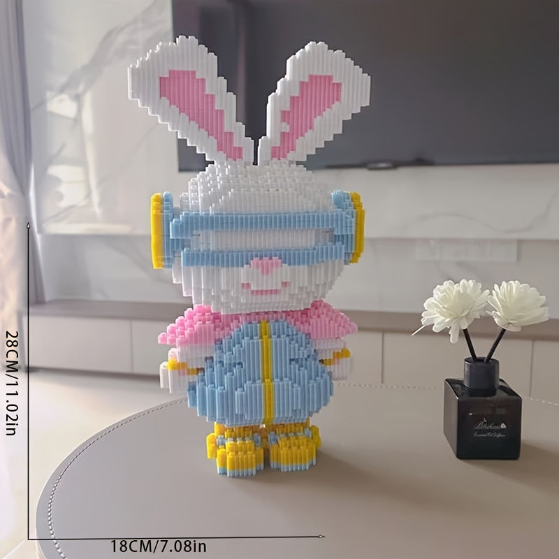 Colorful Rabbit Building Set 4359pcs for Creative Play & Recognition
