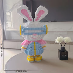 Colorful Rabbit Building Set 4359pcs for Creative Play & Recognition