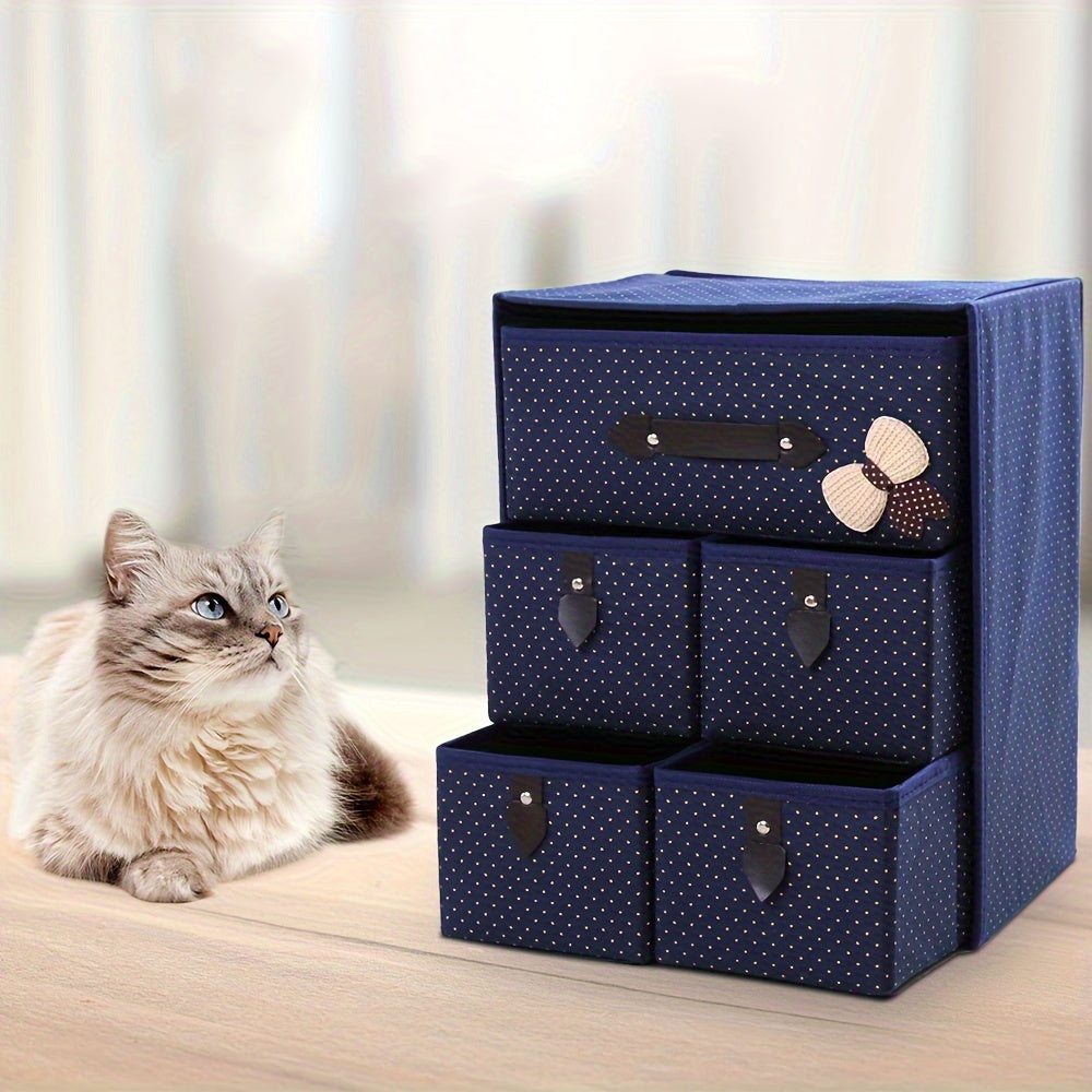 1pc Stackable Storage Box Organizer Drawer Room Decor Home Decor