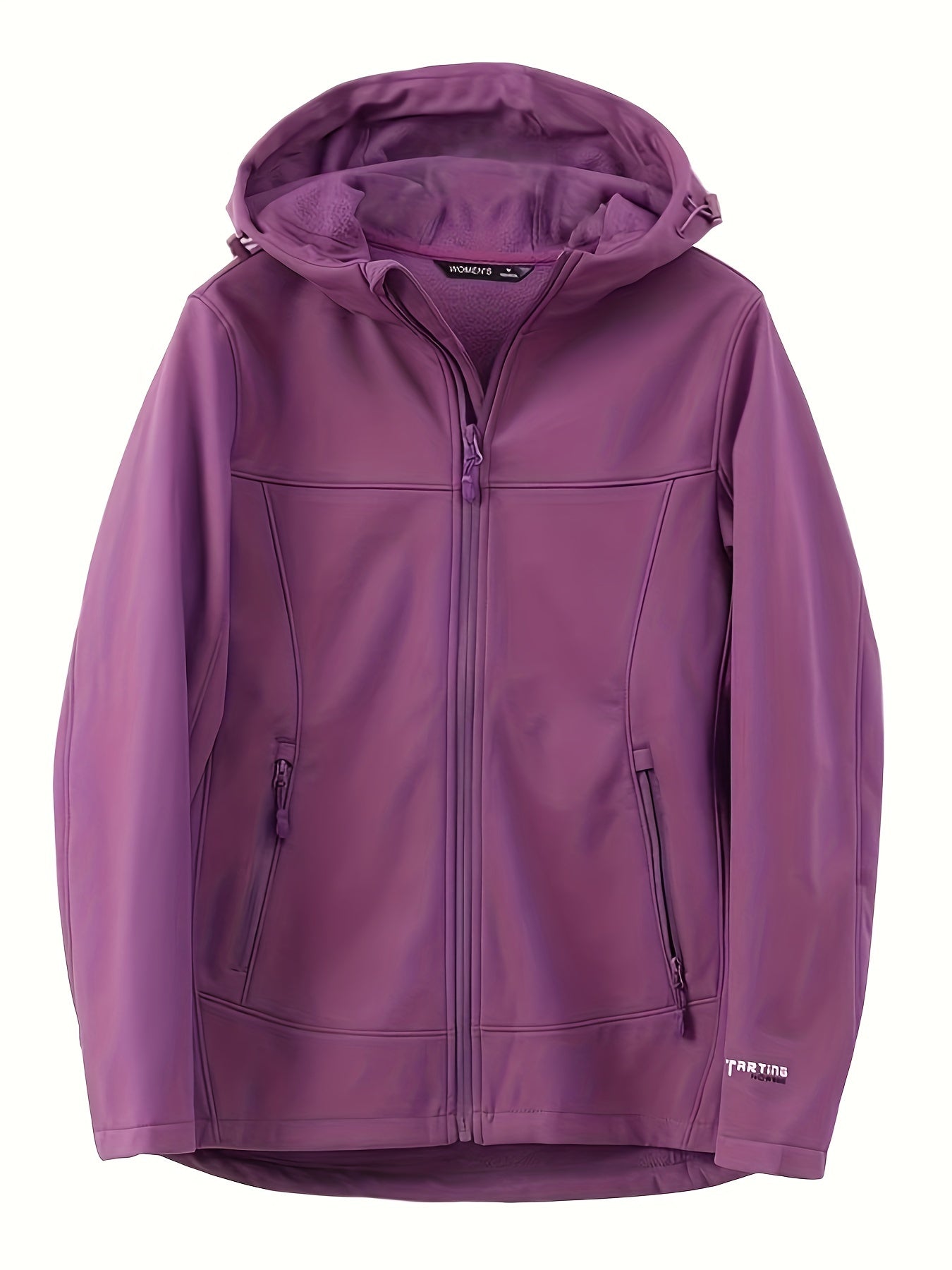 Women's Waterproof Hooded Jacket for Hiking