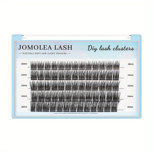 DIY Lash Clusters 3D Eyelash Extensions Natural Volume Wispy Lashes