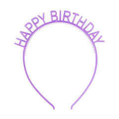 Birthday Luminous Headband Non slip Head Hoop Tiara Headdress