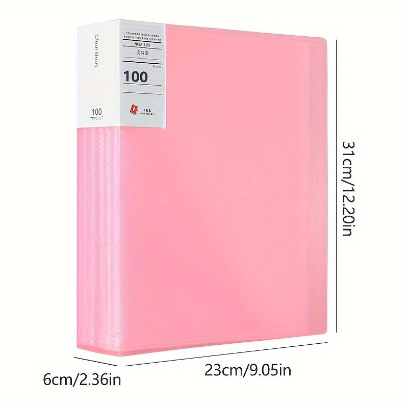 10pcs File Manager Document Organizer Exam Paper Storage Folder