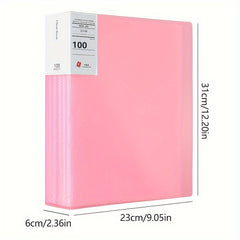 10pcs File Manager Document Organizer Exam Paper Storage Folder
