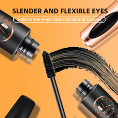 4D Silk Fiber Lash Mascara Intense Volumizing & Lengthening Waterproof