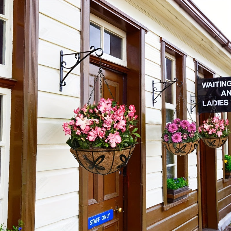 Outdoor Barbecue Flower Pot Chain Double Hook Iron Chain