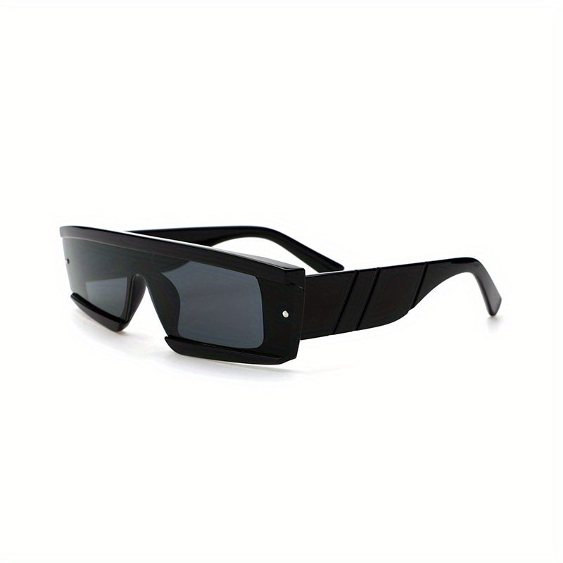 Y2K Square Frame Sunglasses Rivet Decor Glasses UV400