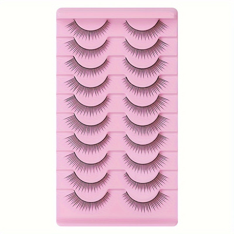 Fluffy Faux Mink Lashes Natural Look 10Pairs