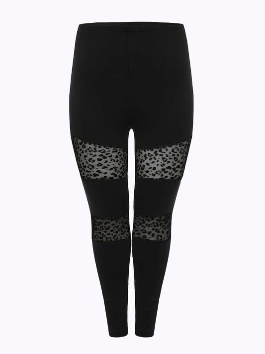  Leopard High Stretch Skinny Leggings