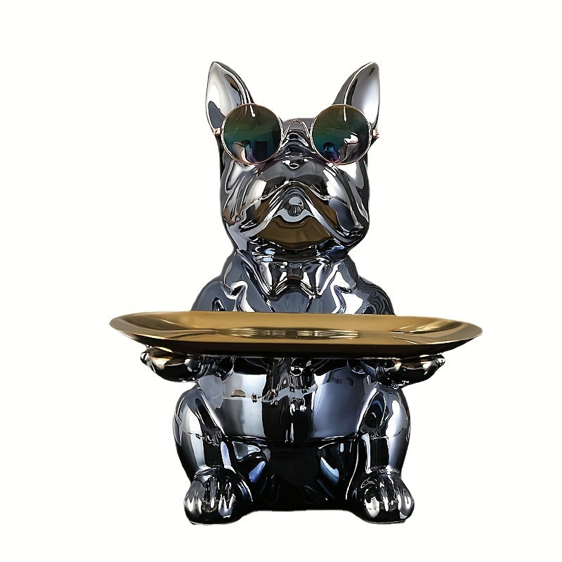 Ceramic Plating Dog Door Key Storage Home Decoration