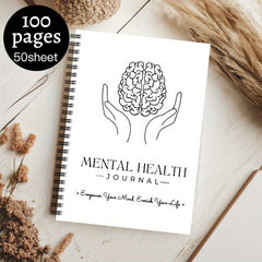 1pc Mixed Paper Spiral Coil Notebook Relief Planner Adult Relaxation Workbook