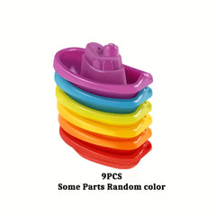 Floating Boats Bath Toys Pack Water Table Bath Toys for Kids