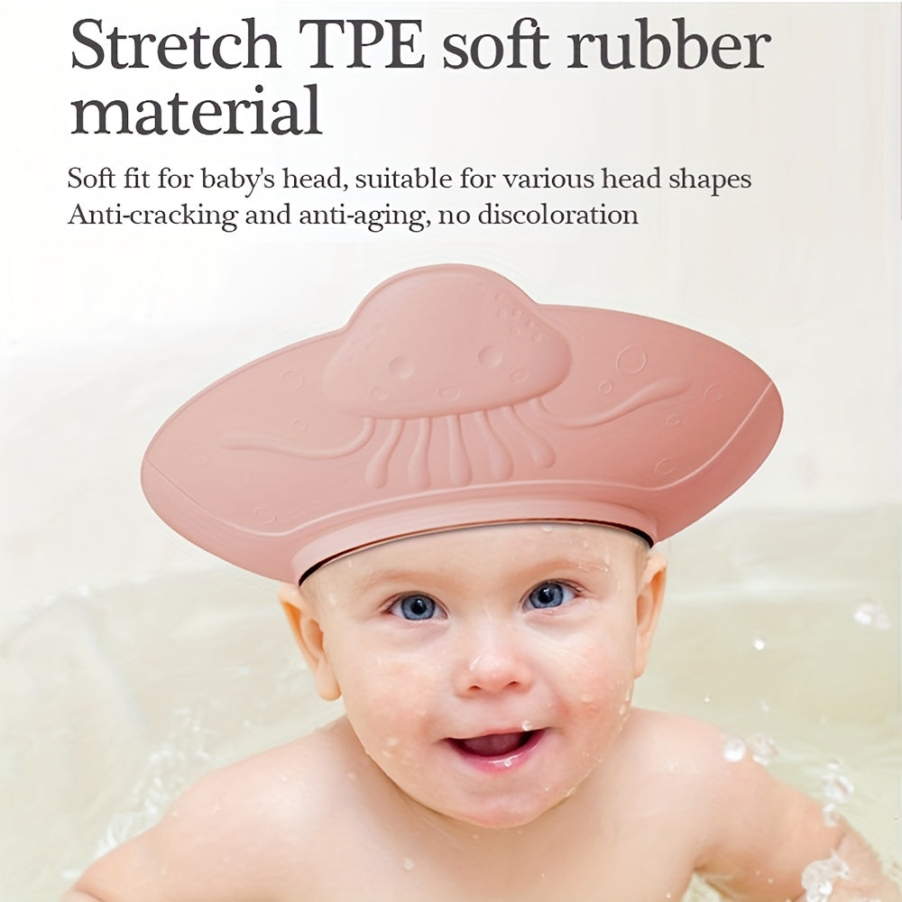 Adjustable Baby Shower Cap Ear Protection Cap