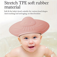 Adjustable Baby Shower Cap Ear Protection Cap
