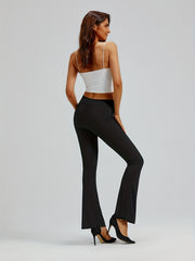 Women's High Waist Flared Leggings for Yoga Workout
