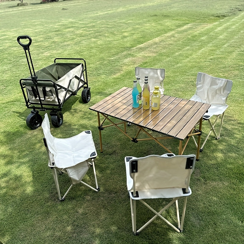 Portable Outdoor Table and Chair Set for Camping Picnic