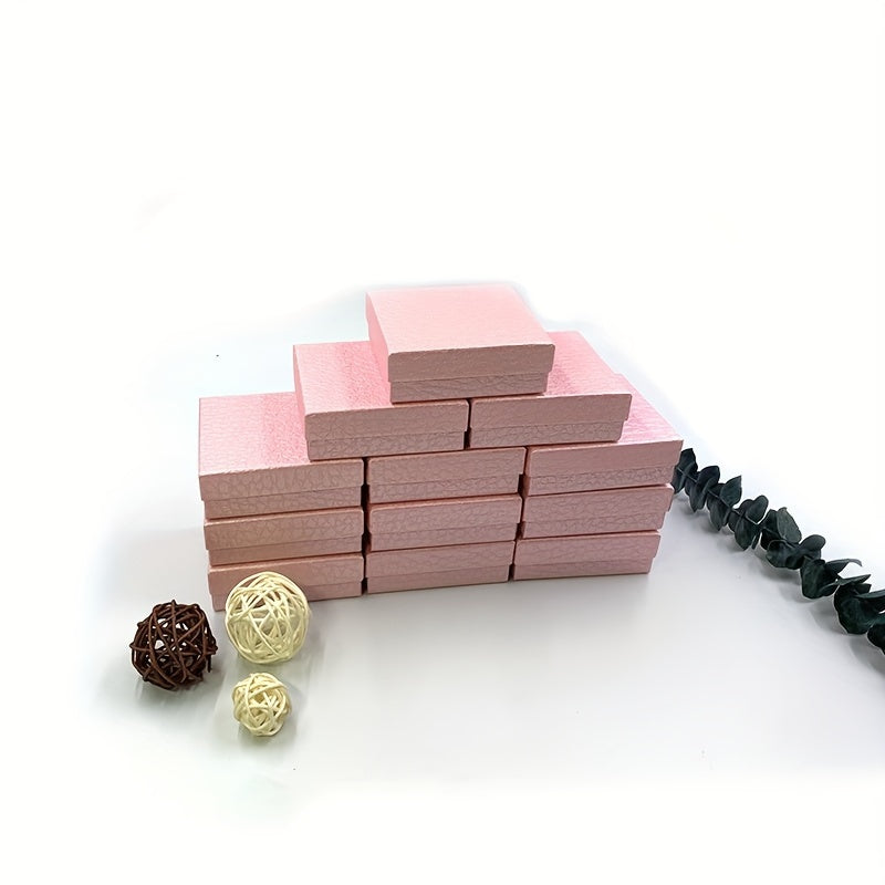 12pcs Jewelry Set Box Earrings Ear Stud Pendant Packaging Box