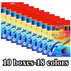 10 Boxes Colorful Pencils for Art Supplies