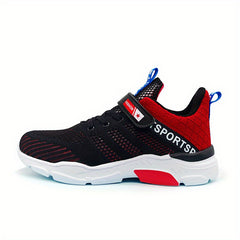 Boys' Lightweight Mesh Sneakers for Running & Walking