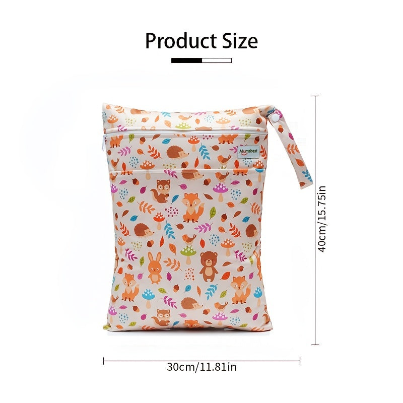 Washable Reusable Diaper Nappies Bags Waterproof Cloth Swim Sport Carry Bag