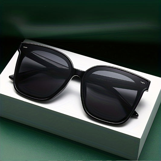 Men's Retro Square Frame Sunglasses UV Protection for Cycling Riding Fishing