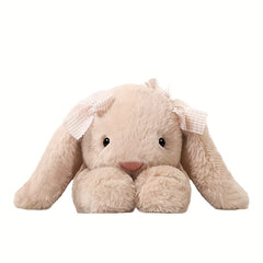 Adorable Stuffed Rabbit Toy with Bow - 35cm Plush Doll