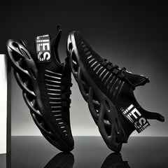 High Impact Lace Up Weaving Running Shoes Women's Footwear