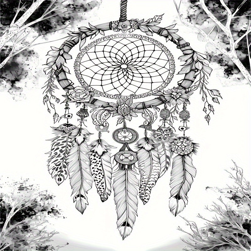 Thickened Dream Flower Coloring Book - 22 Pages