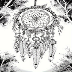Thickened Dream Flower Coloring Book - 22 Pages