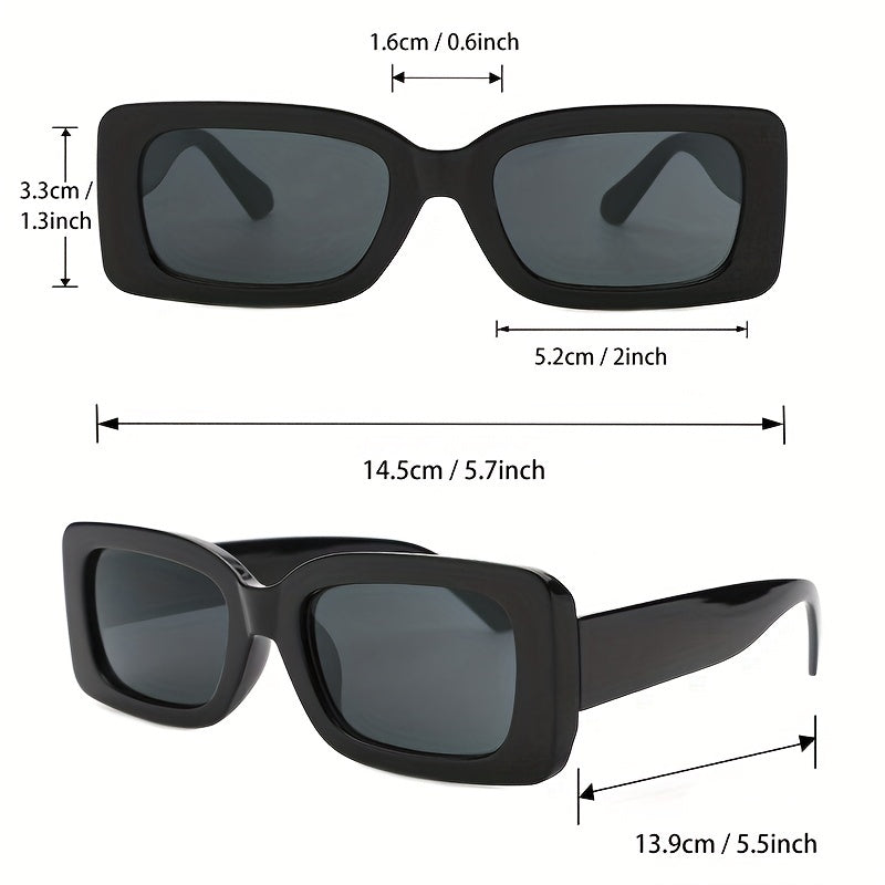 4 Pairs Sunglasses UV400 Sun Shades for Women Men