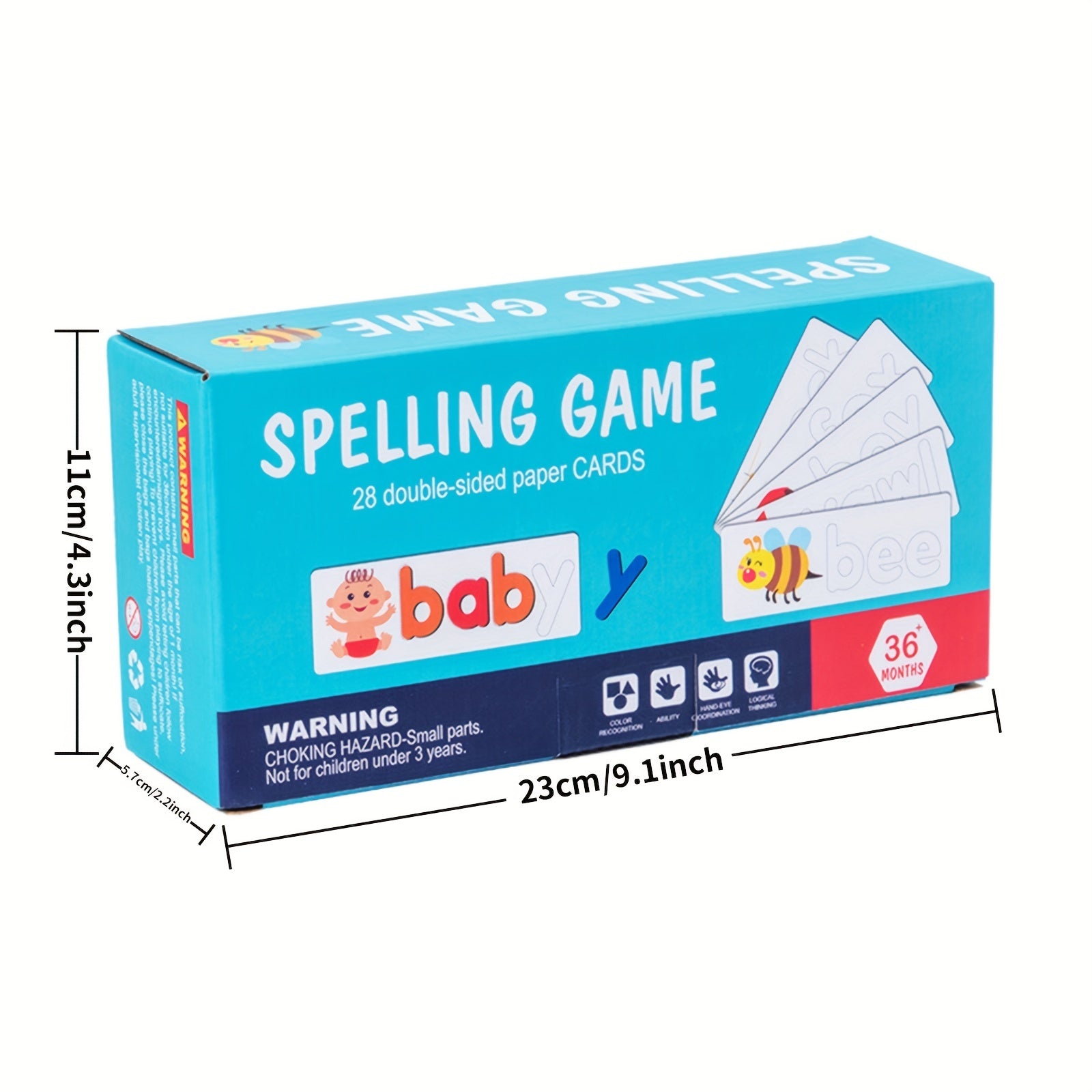 Alphabet Sight Words Flash Cards Matching Letter Games Educational Toys