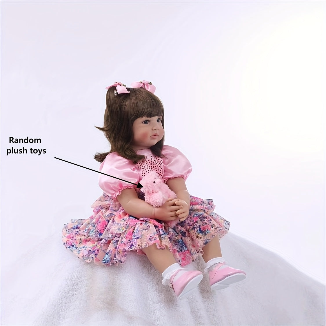 24" Doll with Vinyl Body & Realistic Hair