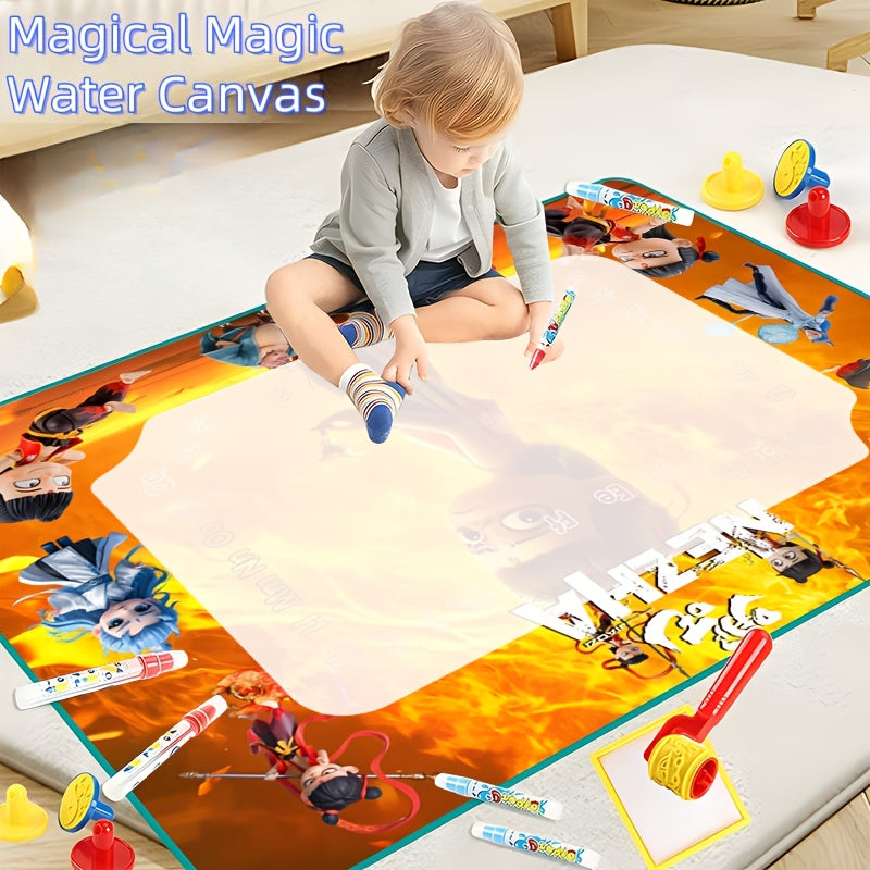 Watercolor Canvas Magic Graffiti Pad - Absorbent Painting Pad