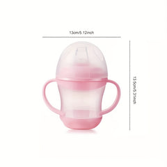 Silicone Duckbill Cup Infant Toddler Bottle Baby Drinking Water Learning Straw