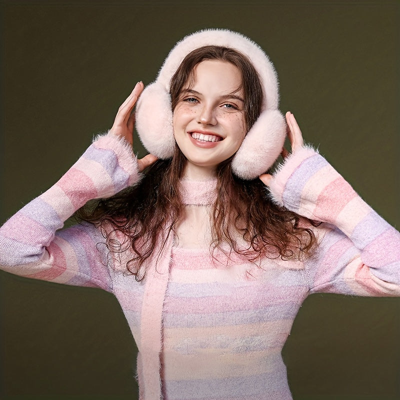 Unisex Foldable Ear Muffs Windproof Skiing Accessory