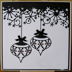 1pc Christmas Lights Metal Cutting Die Scrapbook Embossing Craft Paper Card