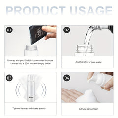 5ml Lash Shampoo & 60ml Mousse Cleaning Kit