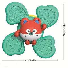 Adorable Animal Suction Cup Spinner Toy - Perfect Christmas Gift