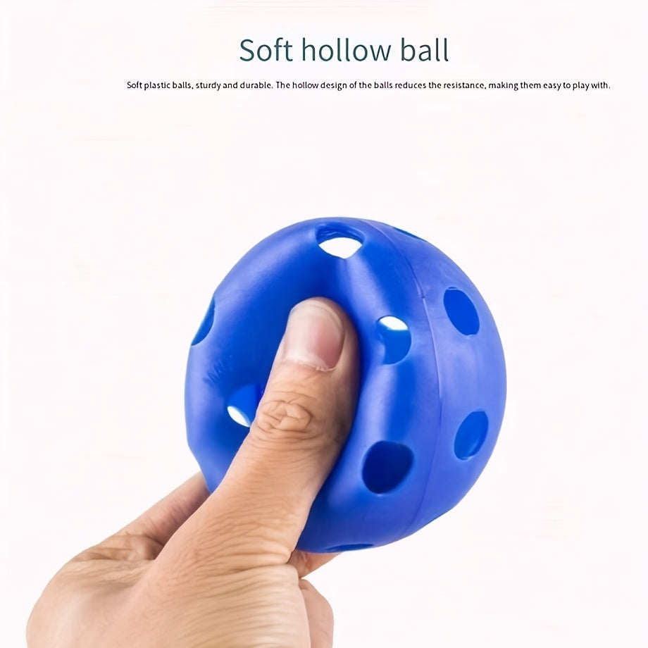 6 Colorful Bouncing Ball Set Foot Kick Lemon Balls