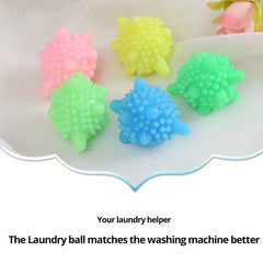 10pcs Magic Laundry Balls Reusable Household Washing Machine Clothes Softener