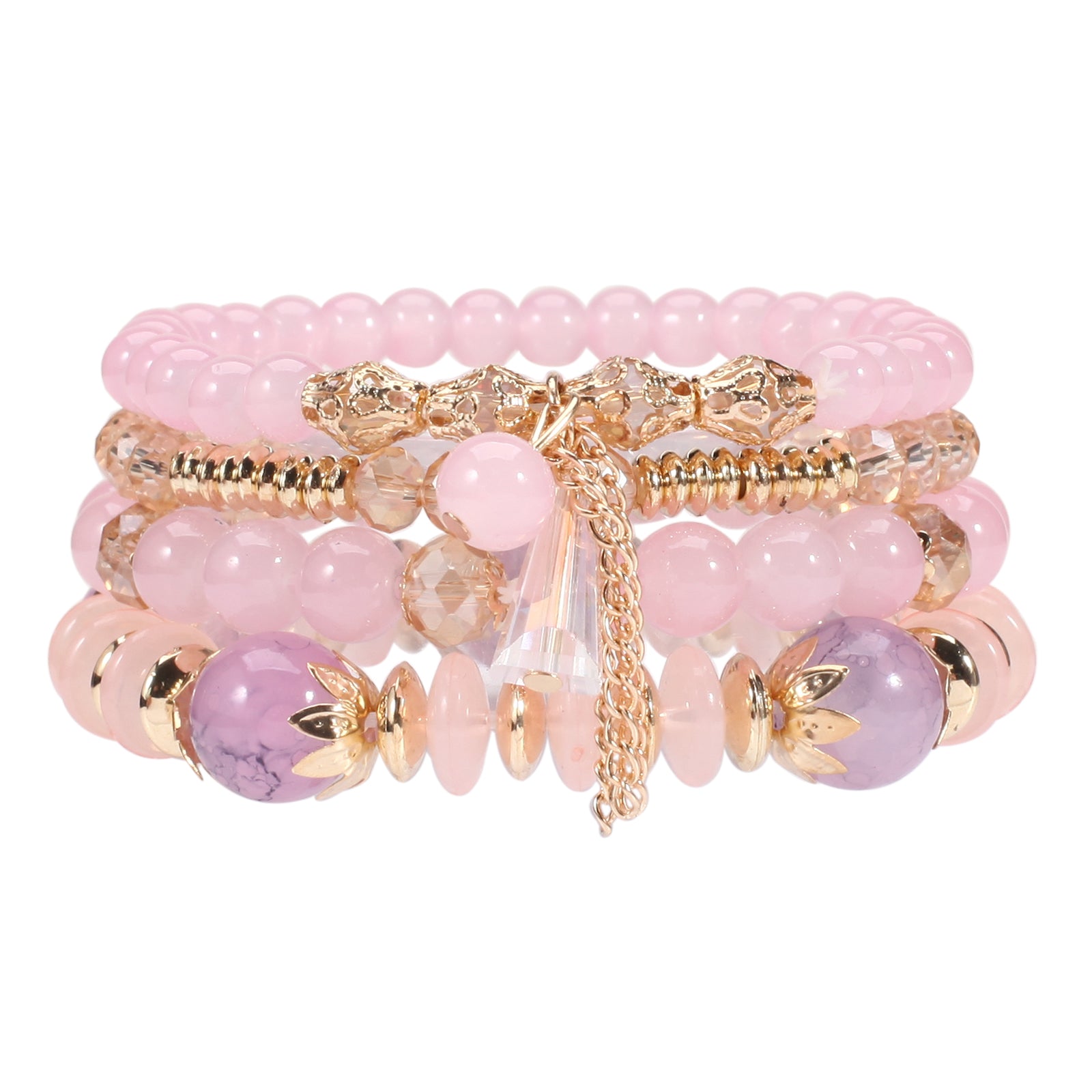 Bohemian Multilayered Stackable Bracelet Set